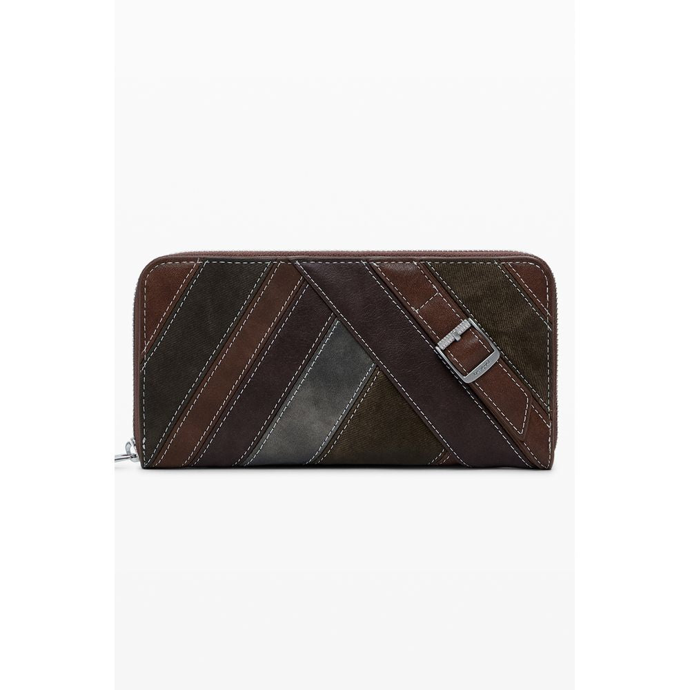 Desigual Brown Polyethylene Wallet - Express Your Style