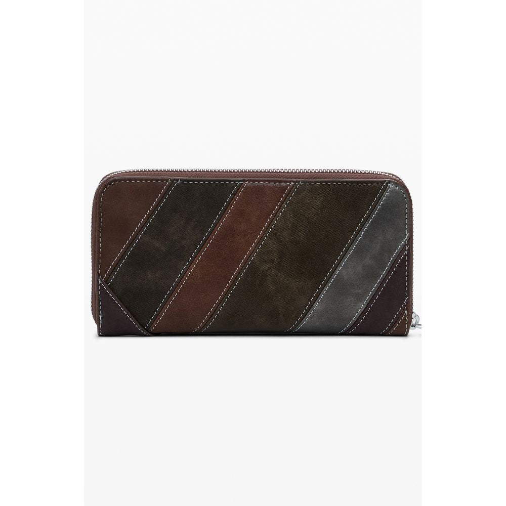 Desigual Brown Polyethylene Wallet - Express Your Style
