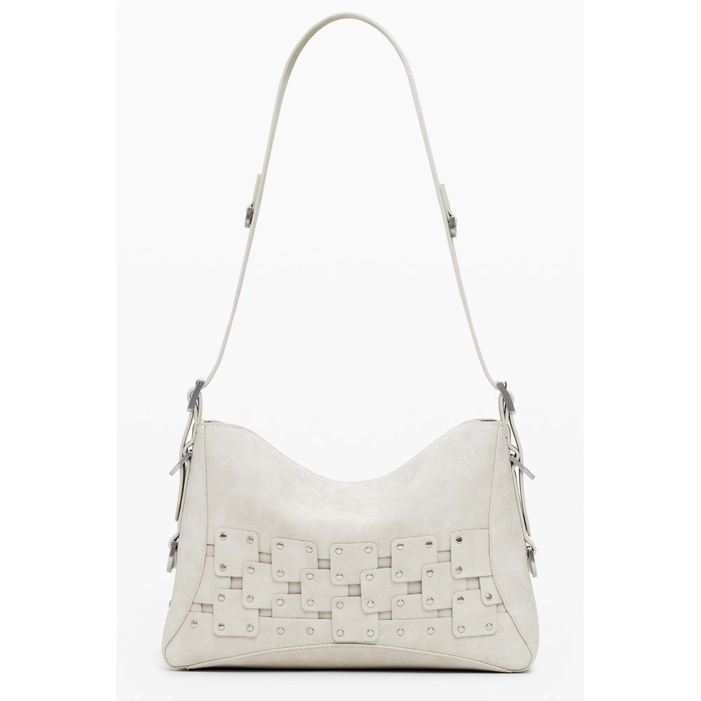 Desigual Beige New Patch Handbag