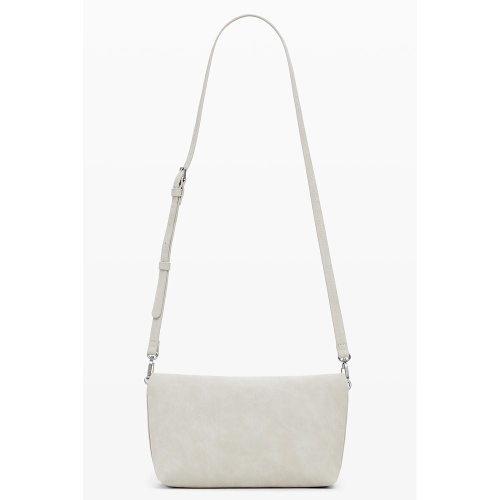 Desigual Half Logo Trokel Bag in Beige