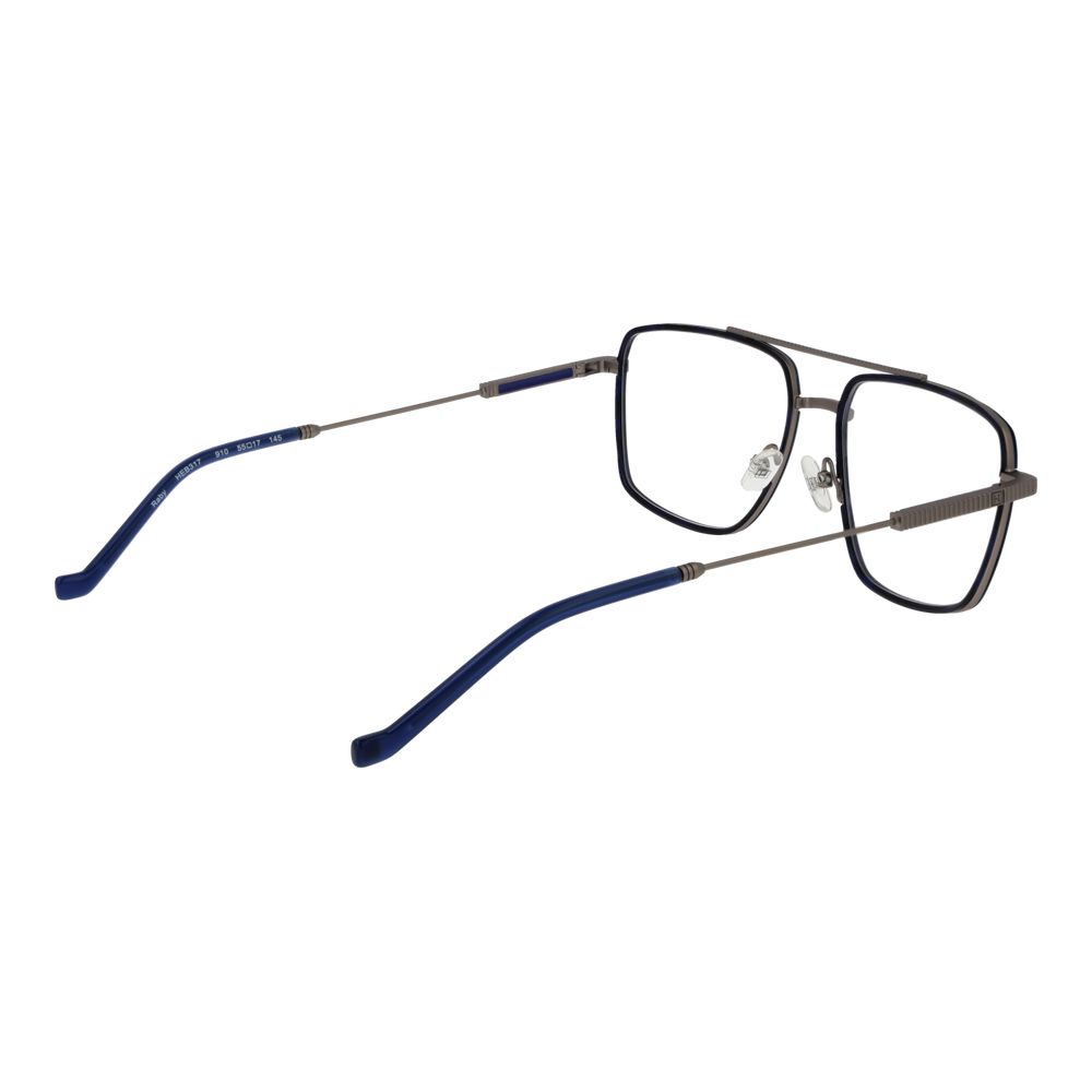 Hackett Men's Gunmetal Optical Glasses – Full-Rim Frame, 55mm