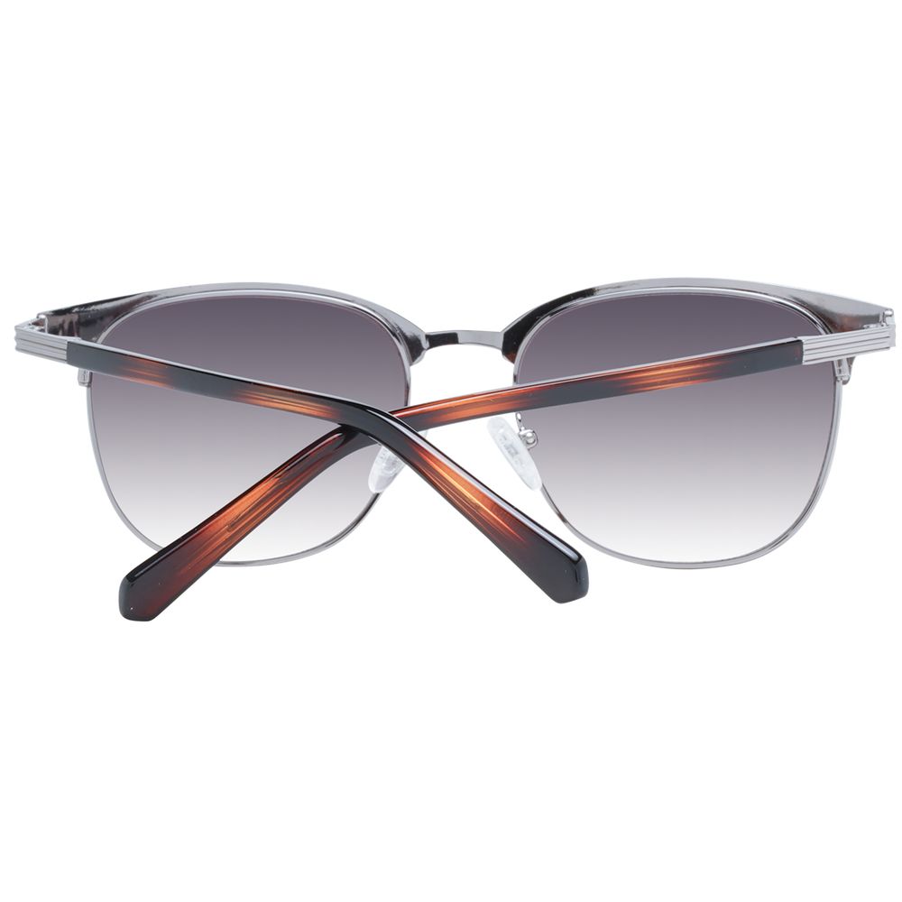 Guess Silver Men’s Designer Sunglasses – Full-Rim Style