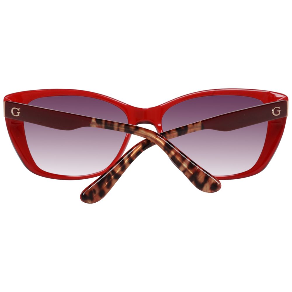 Guess Women’s Cat Eye Sunglasses – Burgundy Frame, 61mm