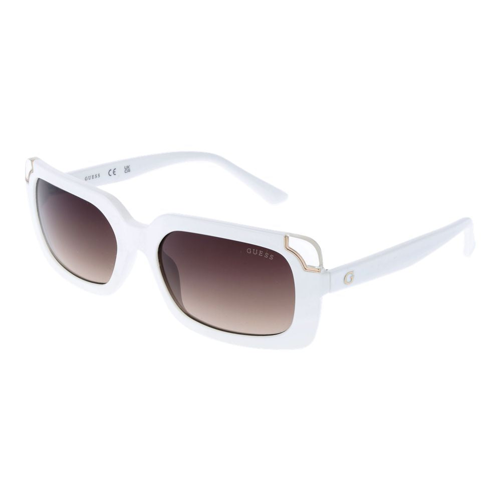 Guess Women’s Sunglasses – White Full-Rim, 59mm