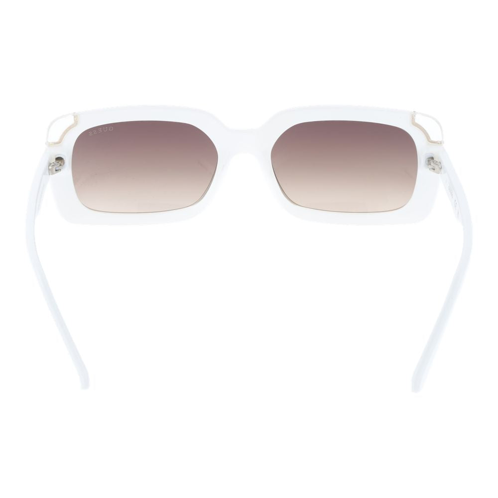 Guess Women’s Sunglasses – White Full-Rim, 59mm