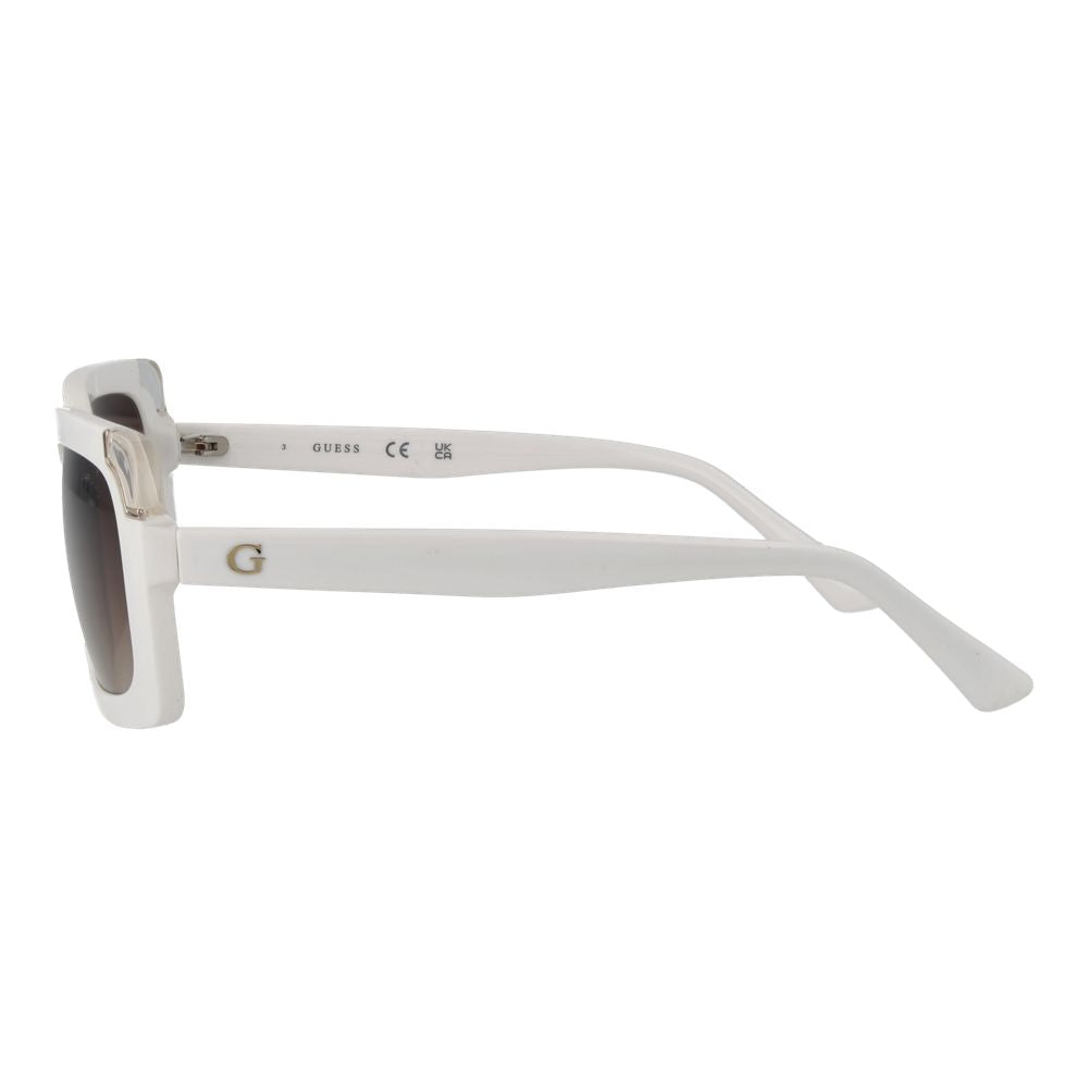 Guess Women’s Sunglasses – White Full-Rim, 59mm