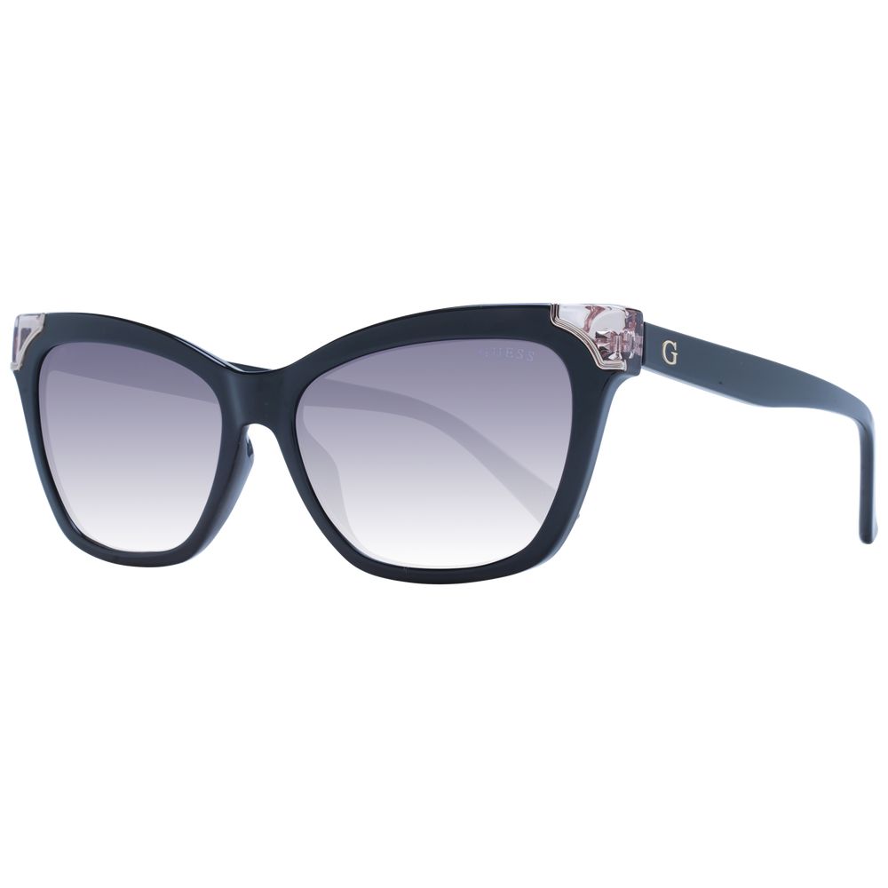 Guess Black Women Cat Eye Sunglasses – Gradient Lens, 57mm
