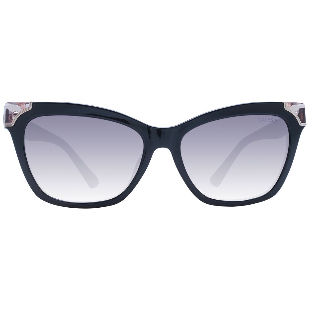 Guess Black Women Cat Eye Sunglasses – Gradient Lens, 57mm