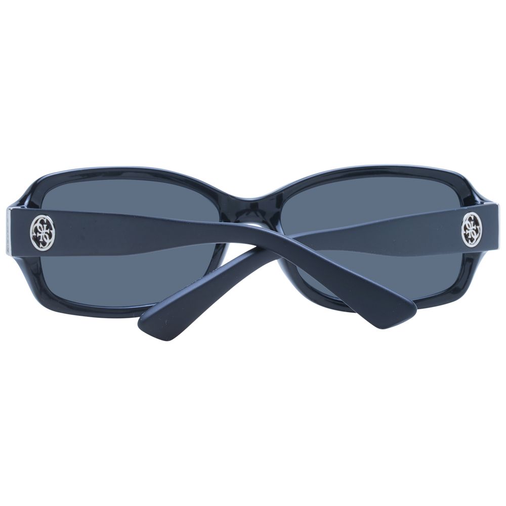 Guess Women’s Designer Black Sunglasses – Full-Rim, 55mm