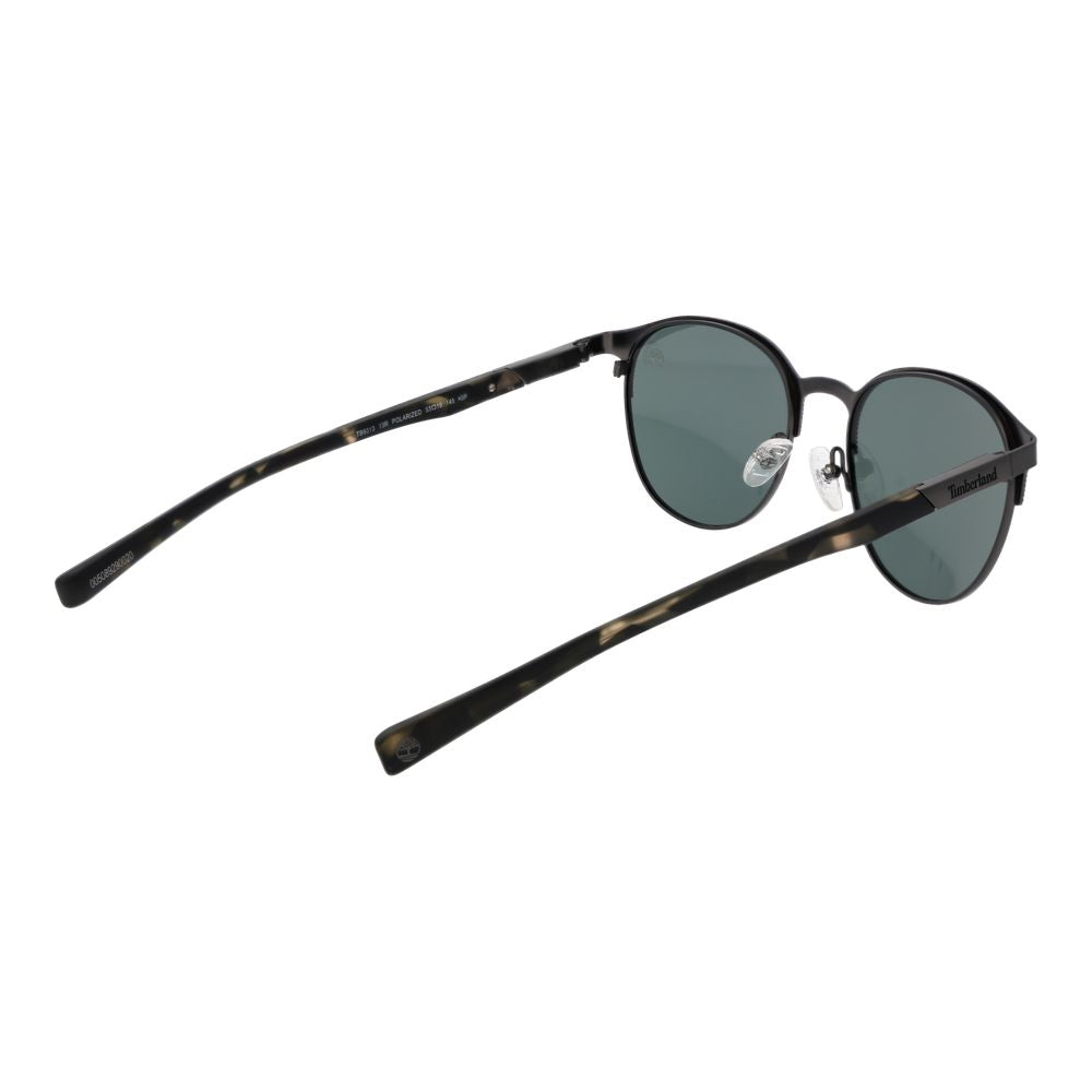 Timberland Gray Men’s Designer Sunglasses – 53mm Polarized