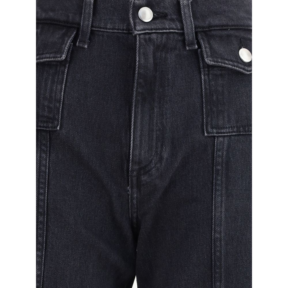7 For All Mankind Lotta Wide Leg Jeans