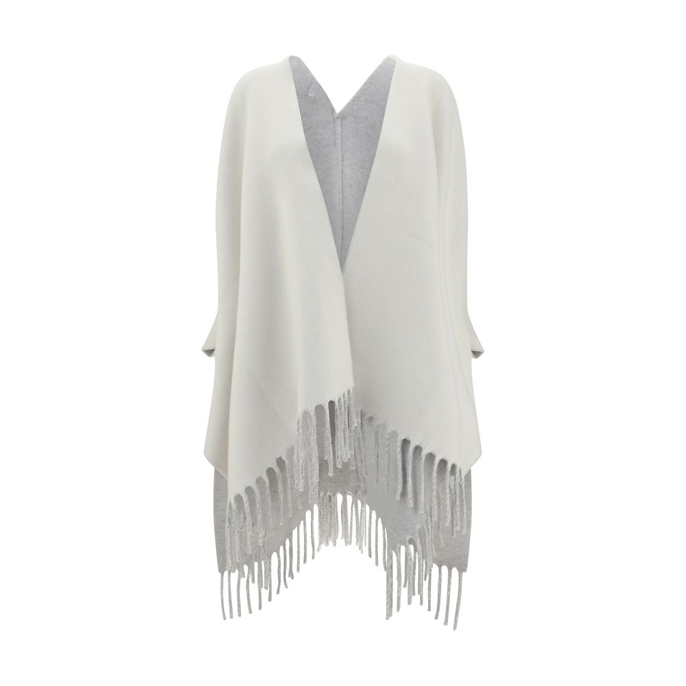 Brunello Cucinelli Cashmere and Wool Poncho