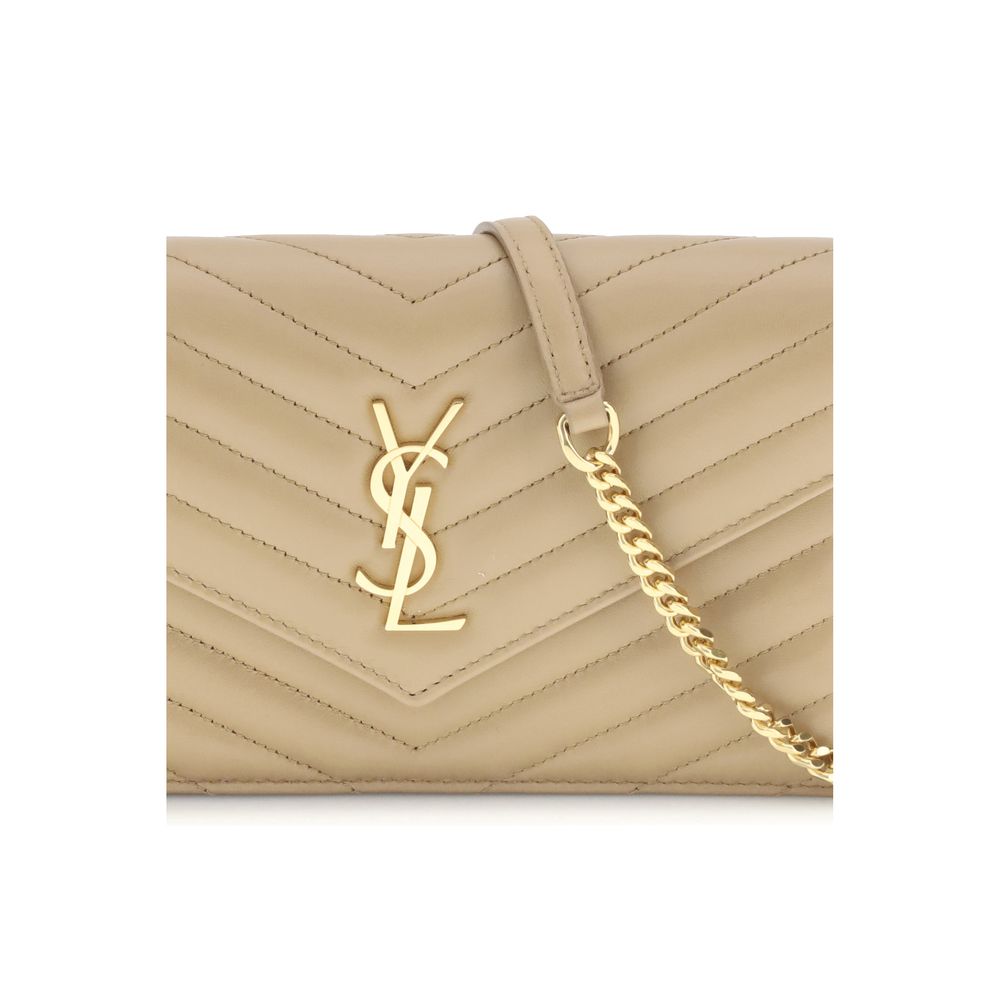 Saint Laurent Wallet with Shoulder Strap