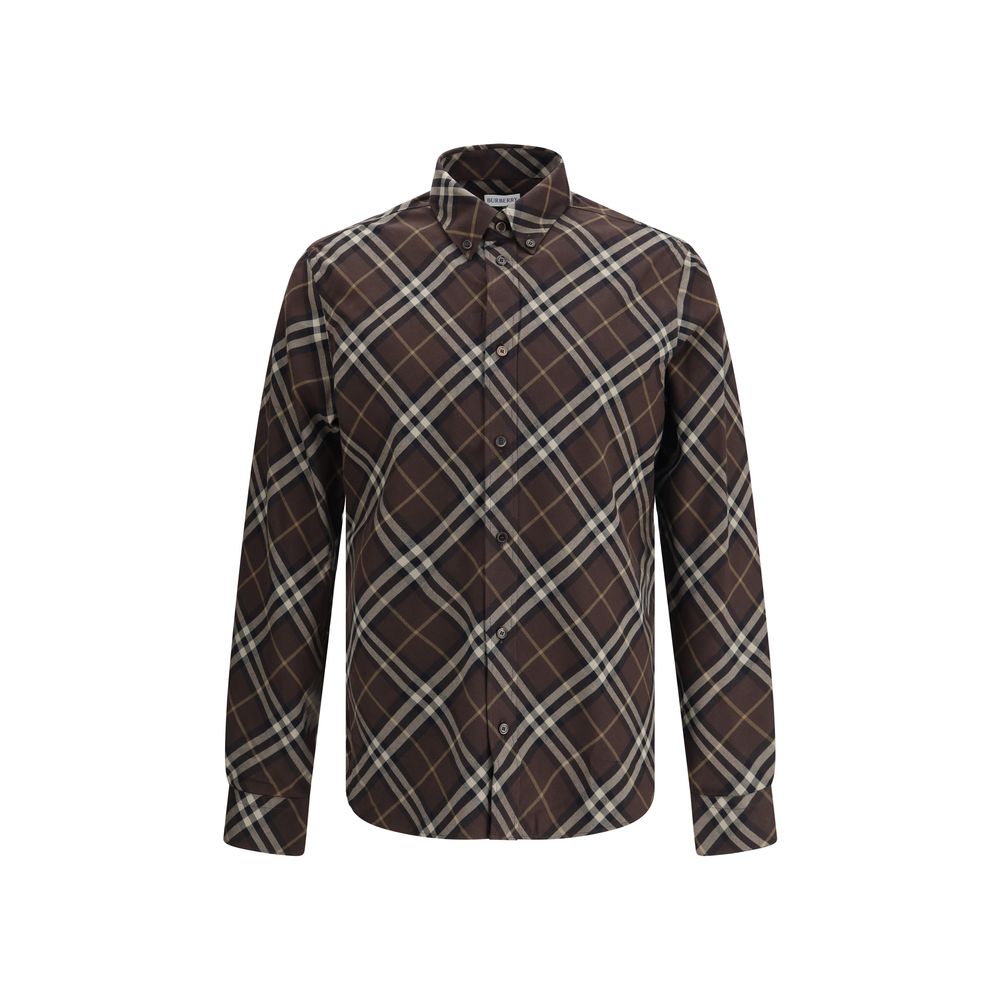 Burberry Check Cotton Flannel Shirt
