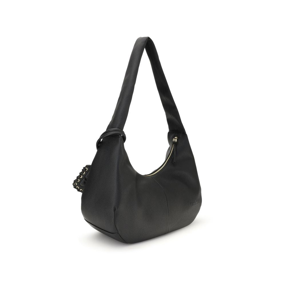 Ganni Hobo Medium Grained Bag