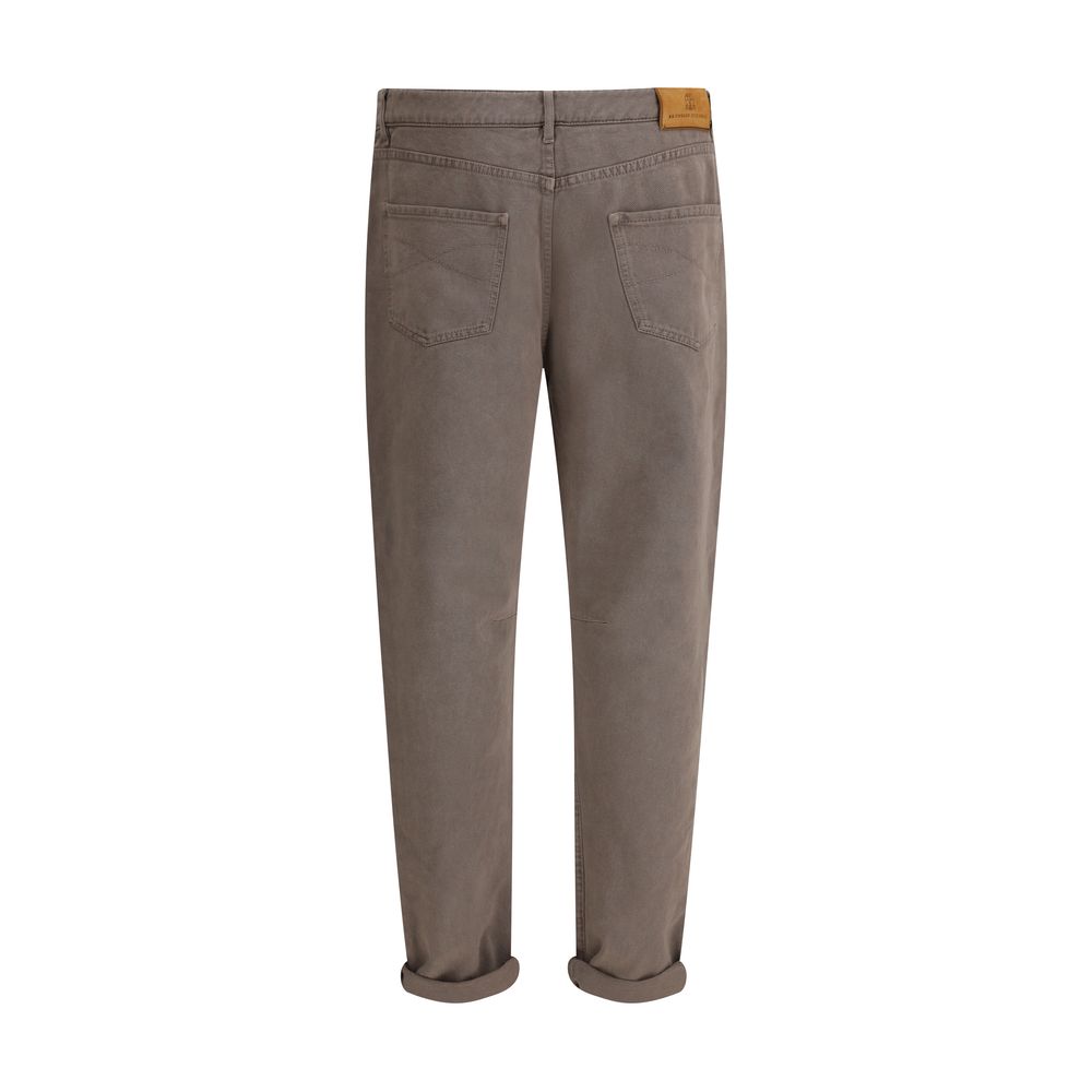Brunello Cucinelli Dyed Denim Pants