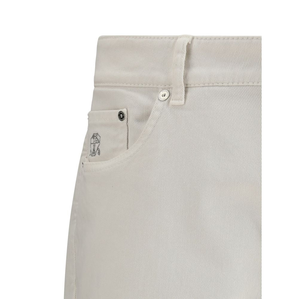 Brunello Cucinelli Cotton Slim Jeans