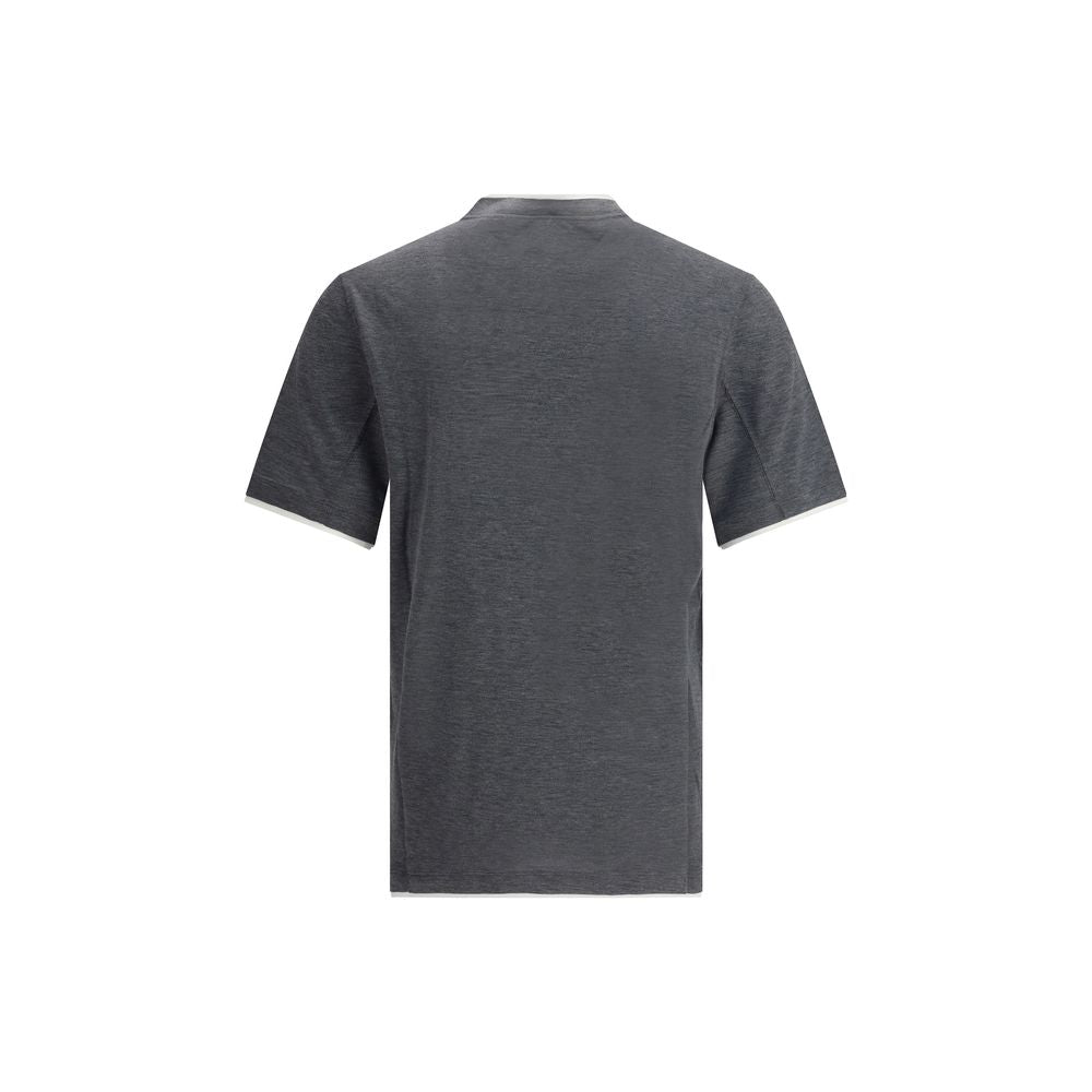 Brunello Cucinelli Silk T-Shirt