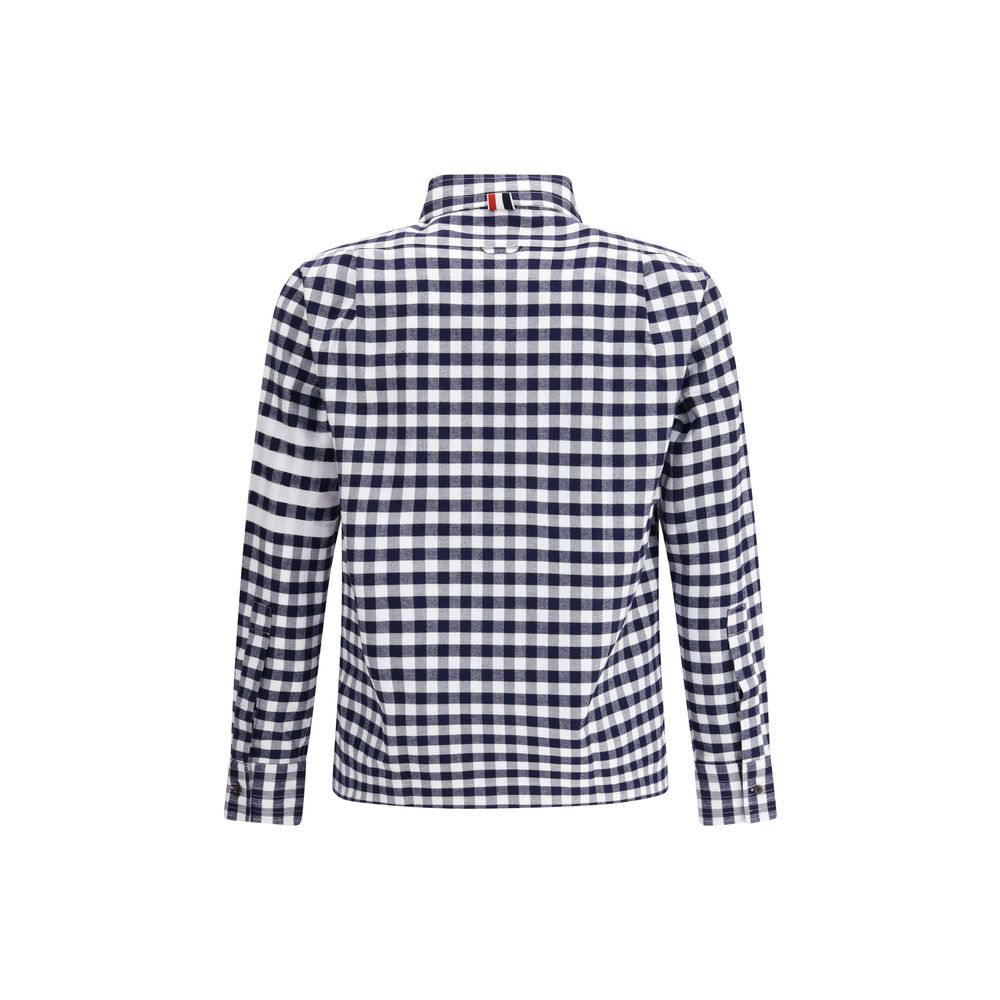 Thom Browne Vichy Cotton Flannel Shirt