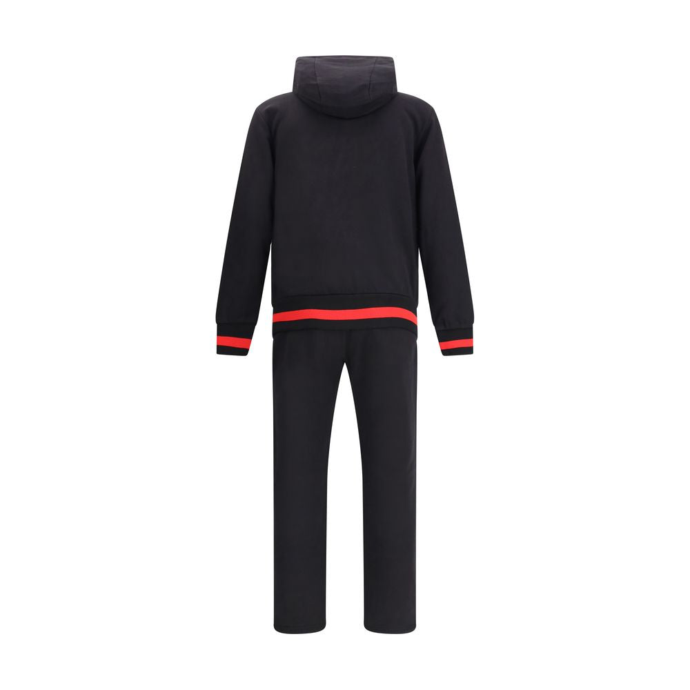 Kiton Black with Red Piping Tracksuit for Men