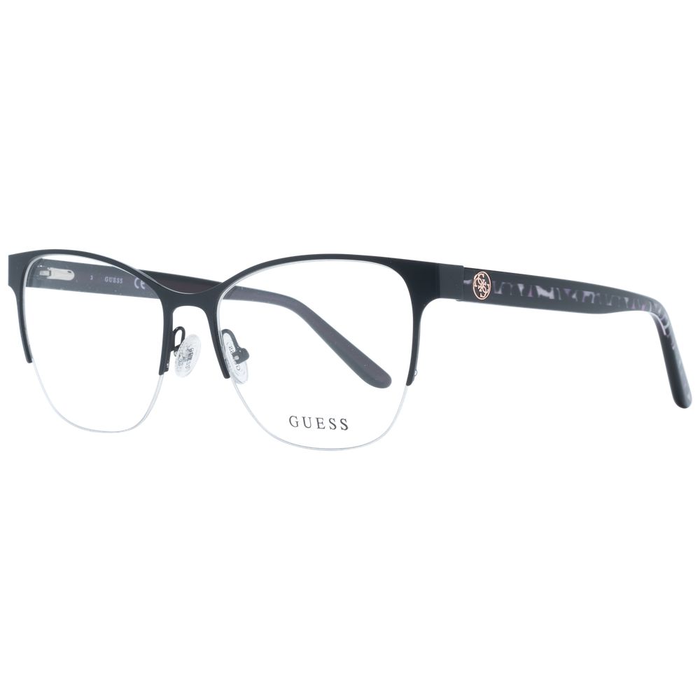 Guess Women's Optical Glasses – Black Cat Eye Frame, 54mm