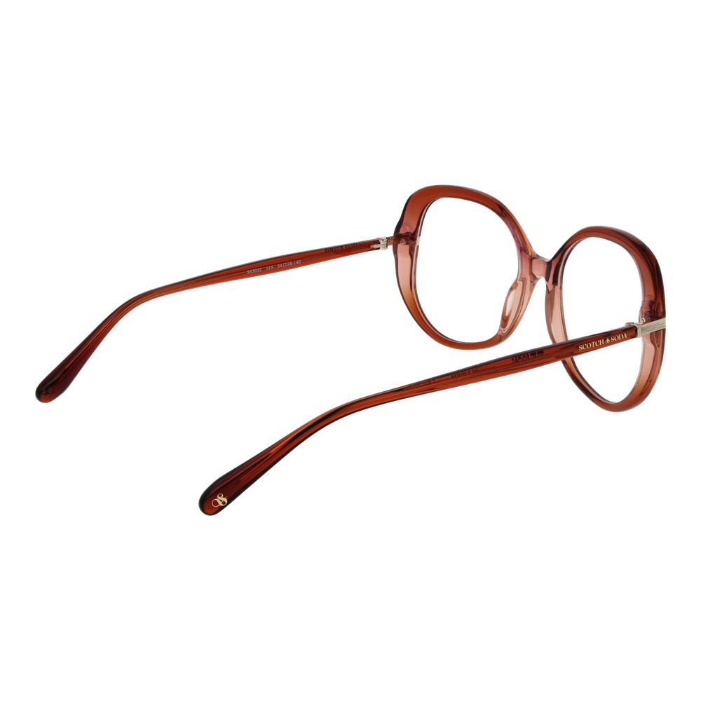 Scotch & Soda Women’s Optical Frames – Brown Butterfly Design