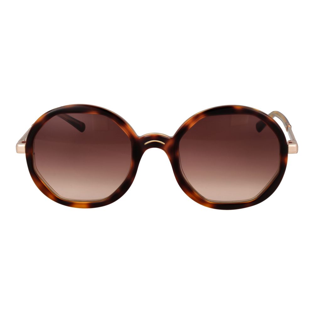 Sandro Brown Women’s Sunglasses – Square Frame, Brown Gradient Lenses