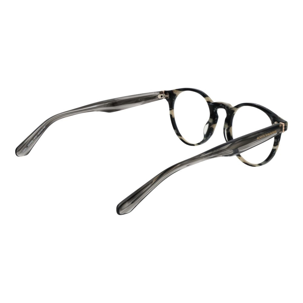 Scotch & Soda Men’s Optical Glasses – White Round Frame