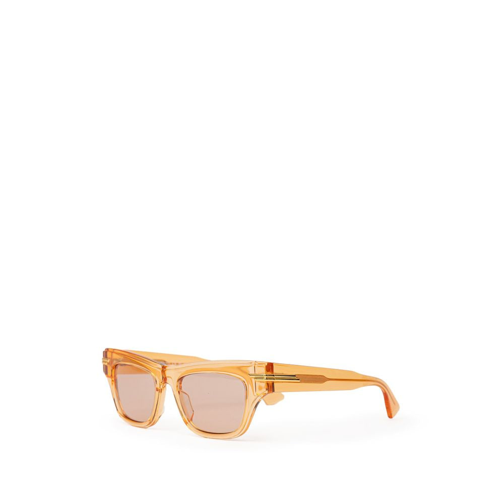 Bottega Veneta Women’s Sunglasses – Orange Acetate Frame, Orange Lenses