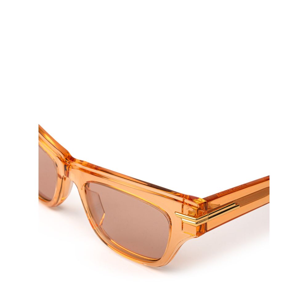 Bottega Veneta Women’s Sunglasses – Orange Acetate Frame, Orange Lenses
