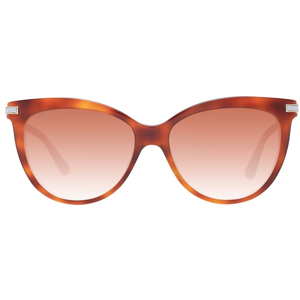Jimmy Choo Brown Cat Eye Sunglasses for Women
