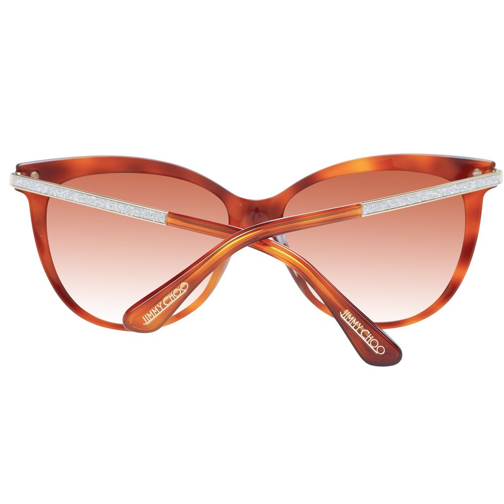Jimmy Choo Brown Cat Eye Sunglasses for Women