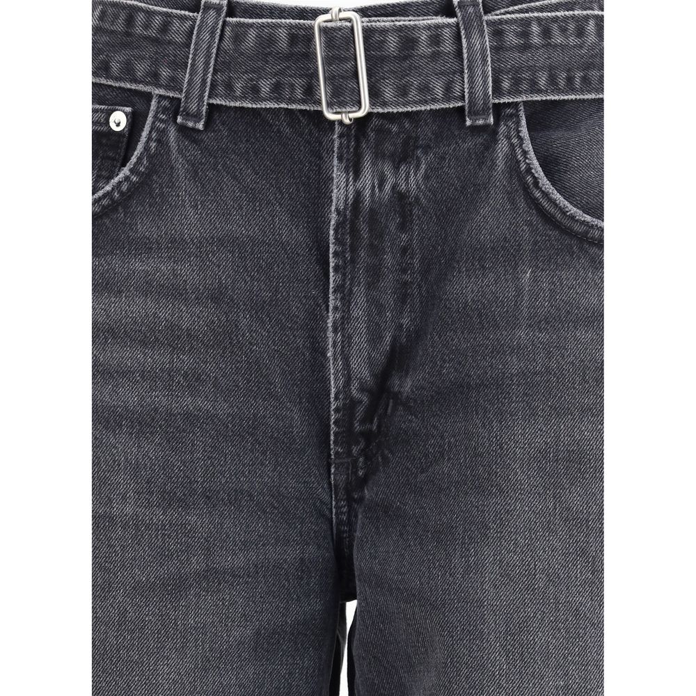 Agolde Cuffed Taper Wide Jeans
