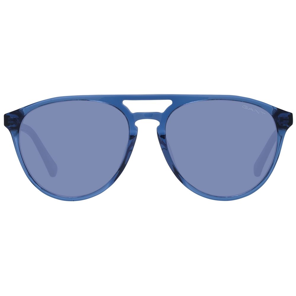 Gant Men's Sunglasses – Blue Full-Rim Frame, Blue Lenses