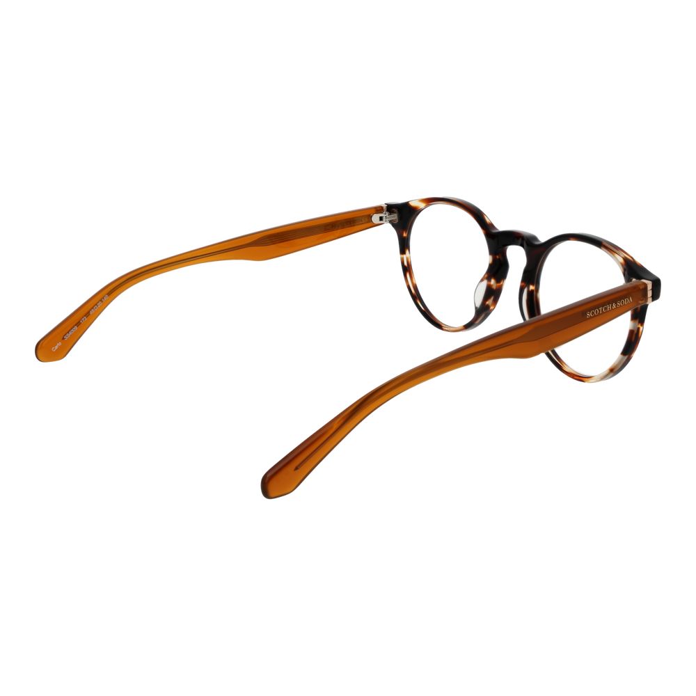 Scotch & Soda Men's Optical Glasses – Brown Full-Rim Frame, 49mm