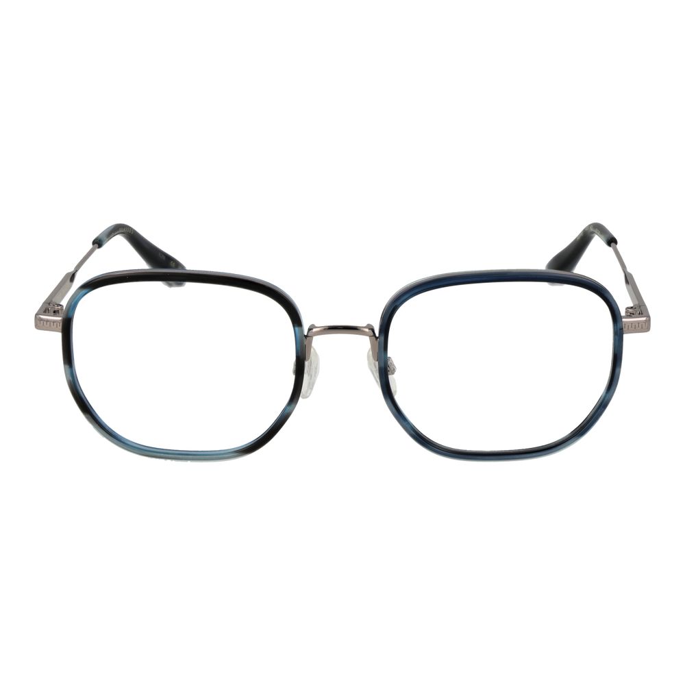 Ted Baker Men’s Optical Frames – Blue Square Full-Rim Glasses