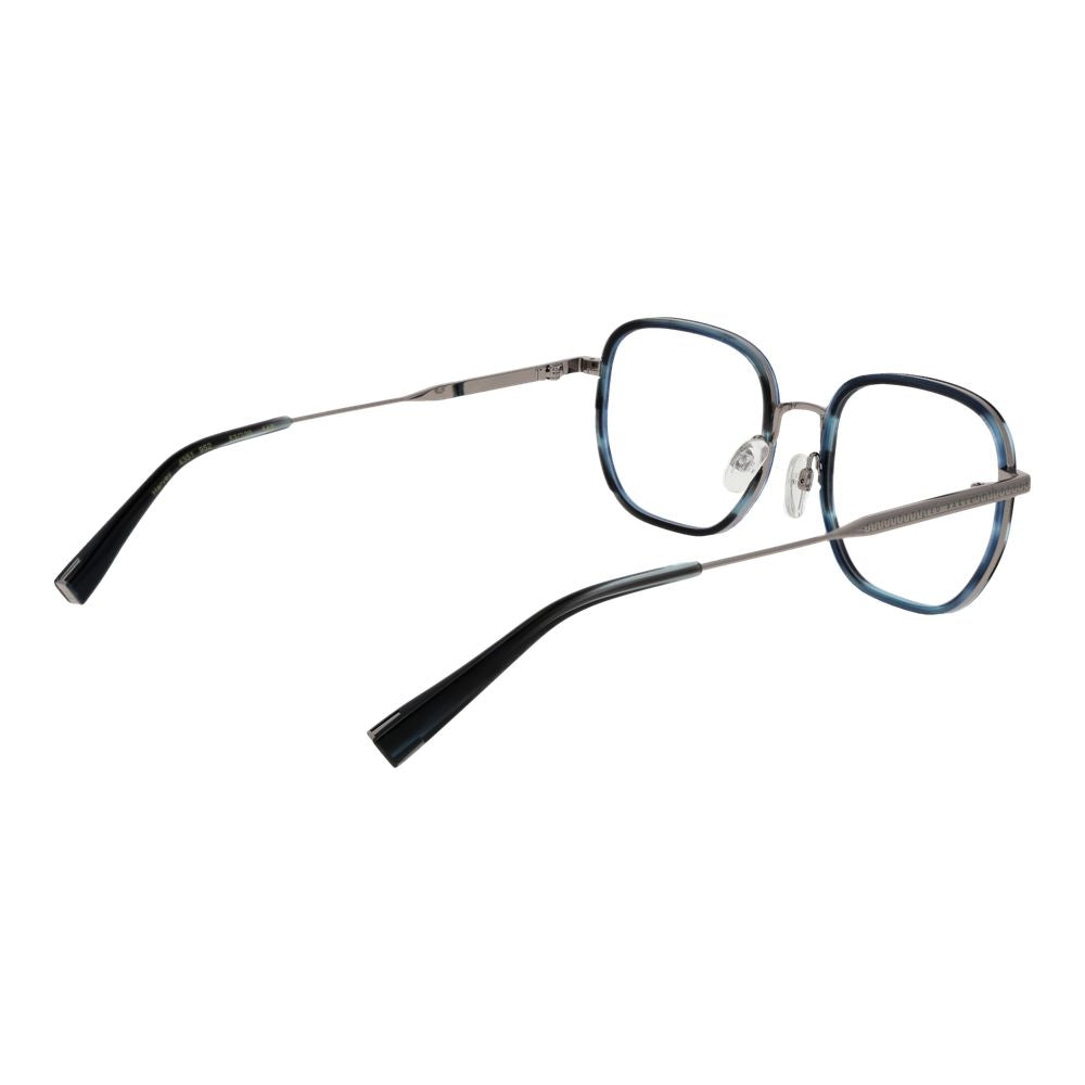 Ted Baker Men’s Optical Frames – Blue Square Full-Rim Glasses