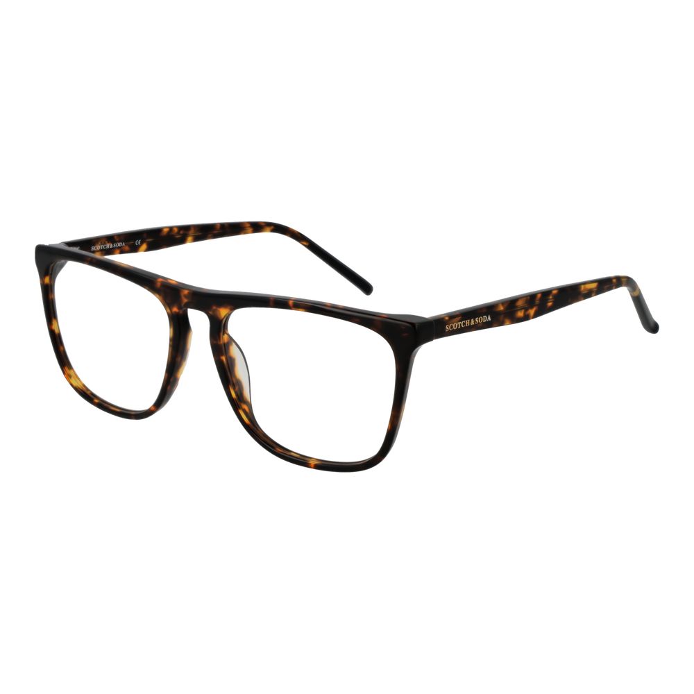 Scotch & Soda Men’s Optical Glasses – Brown Full-Rim Frame, 55mm