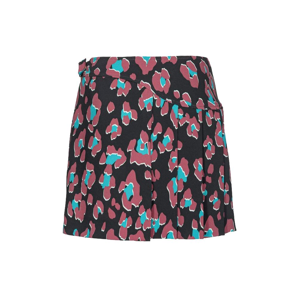PINKO Garo Leopard Print Mini Skirt