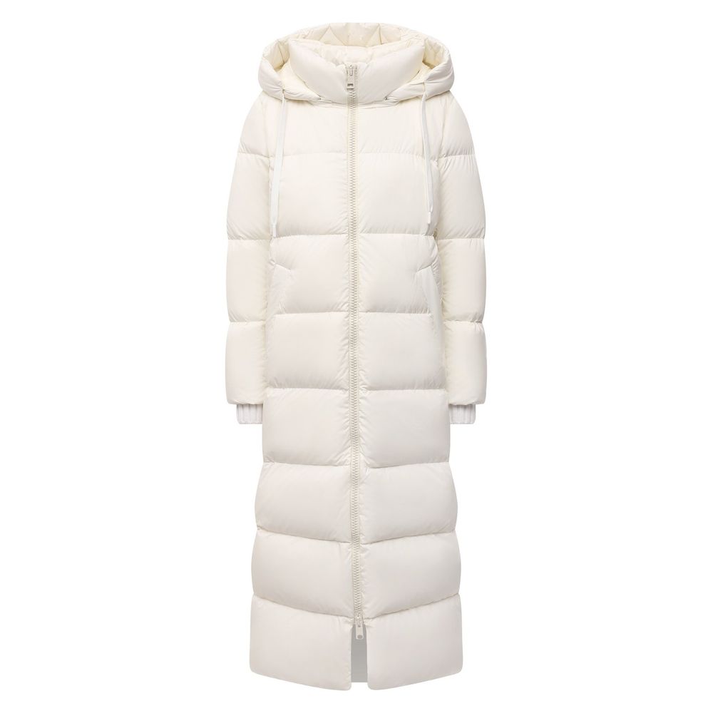 Herno White Maxi Puffer Coat for Women