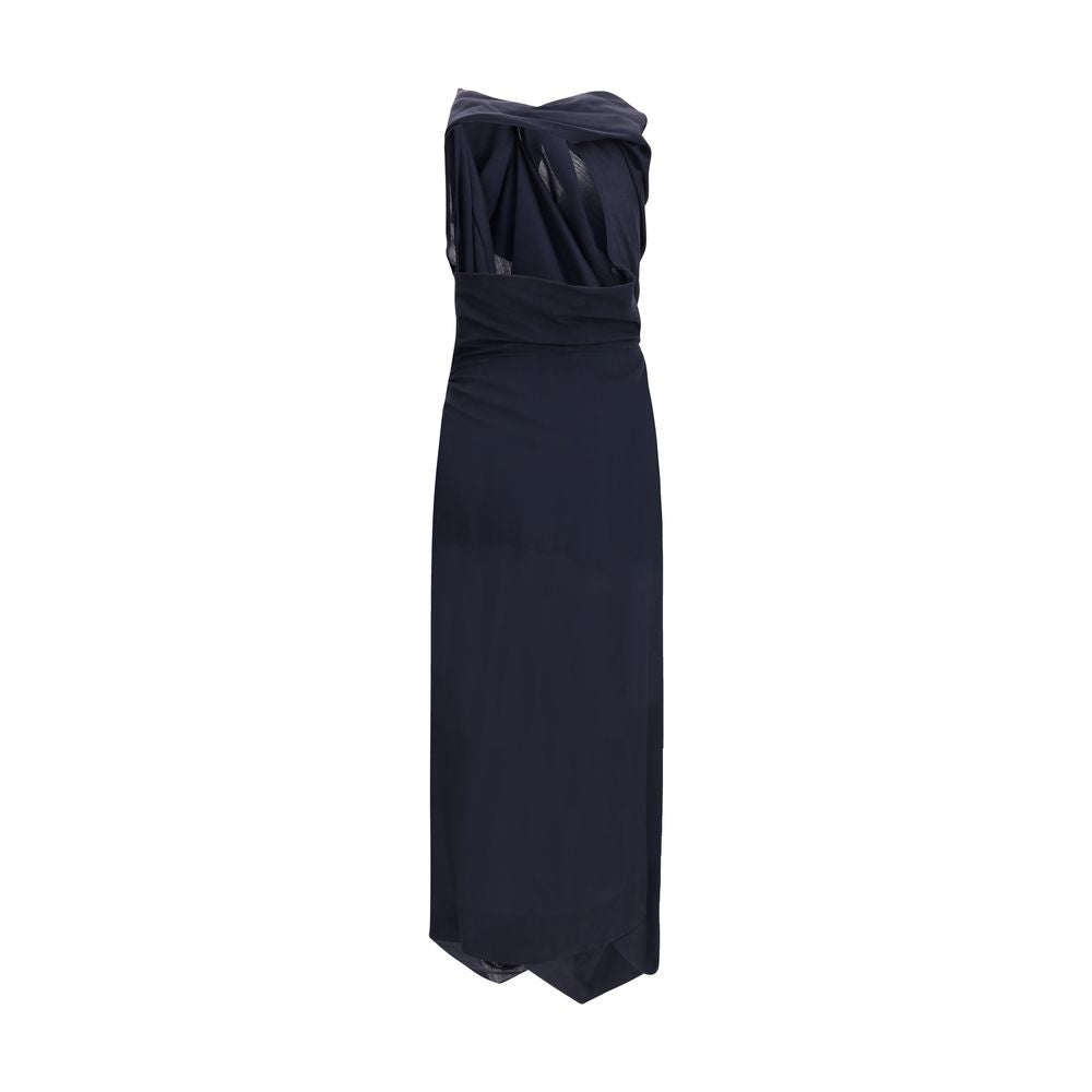 Vivienne Westwood Navy Halter Galatea Dress