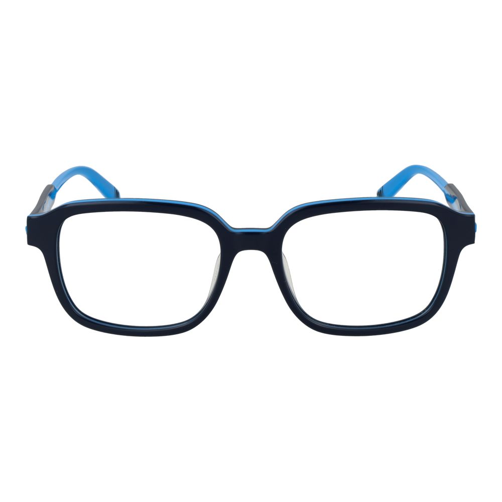 Fila Men's Optical Frames – Blue Square Full-Rim Glasses