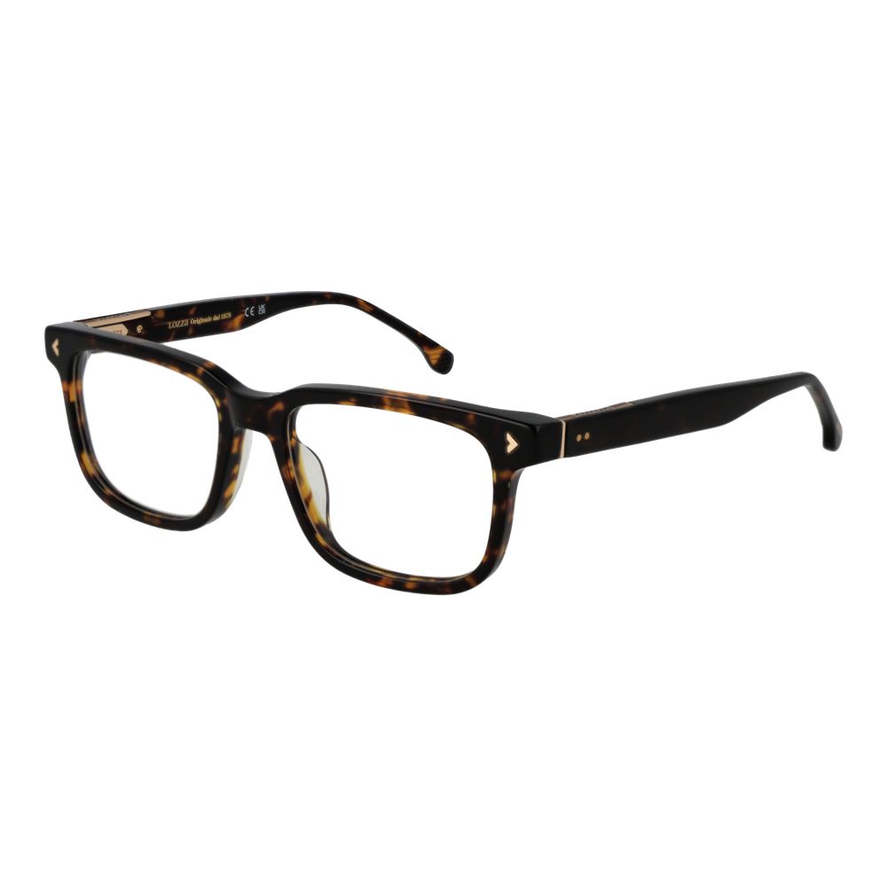 Lozza Brown Men’s Optical Glasses – Rectangle Full-Rim Frame