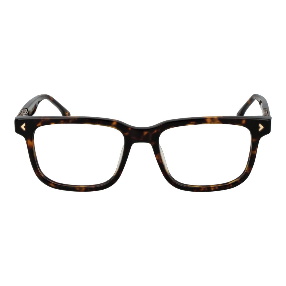 Lozza Brown Men’s Optical Glasses – Rectangle Full-Rim Frame