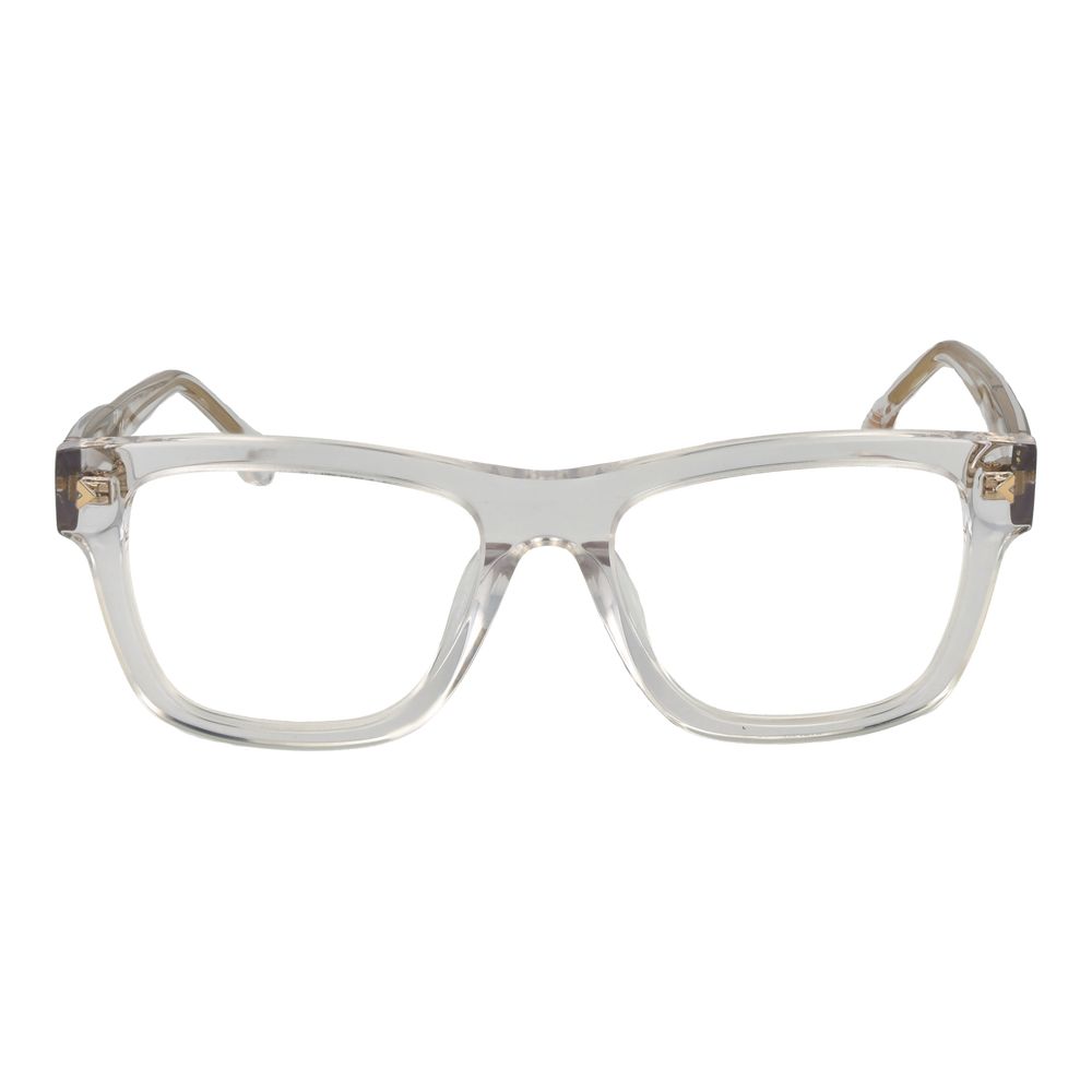 Lozza Transparent Men’s Optical Frames – Square Full-Rim Design