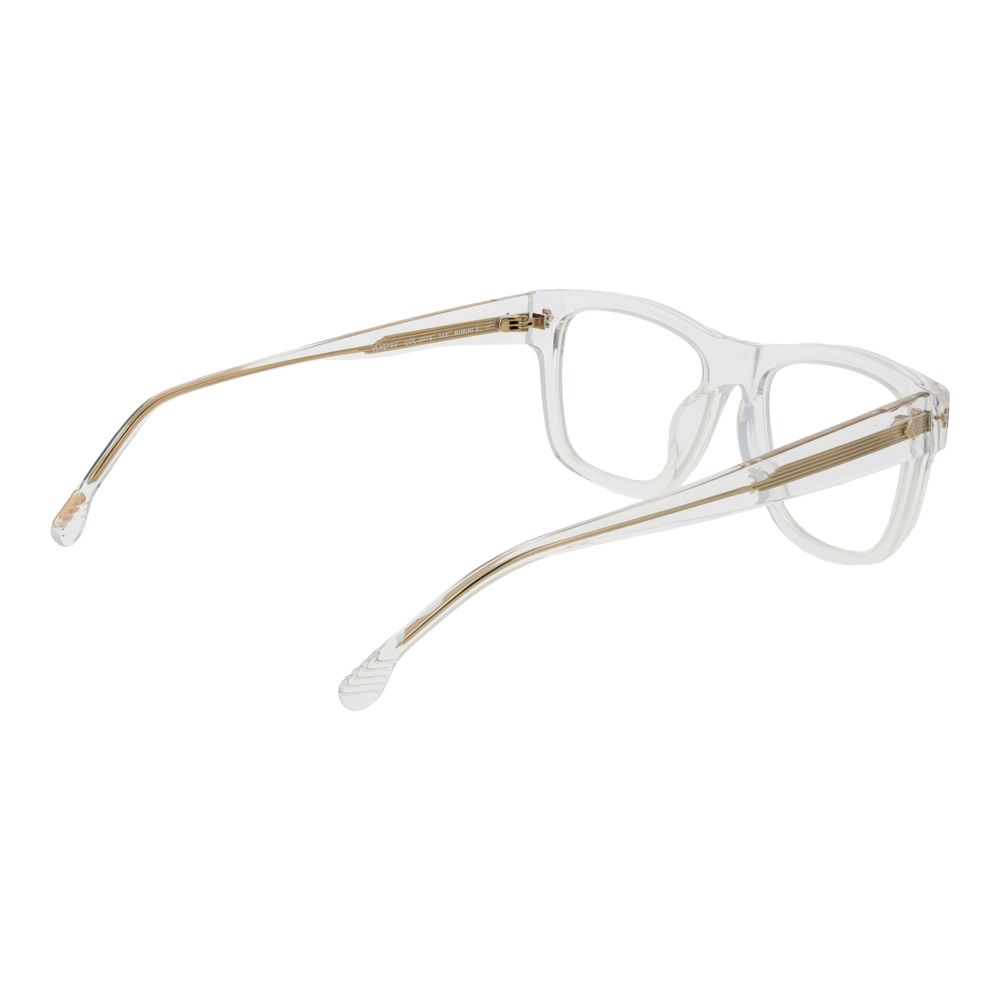 Lozza Transparent Men’s Optical Frames – Square Full-Rim Design