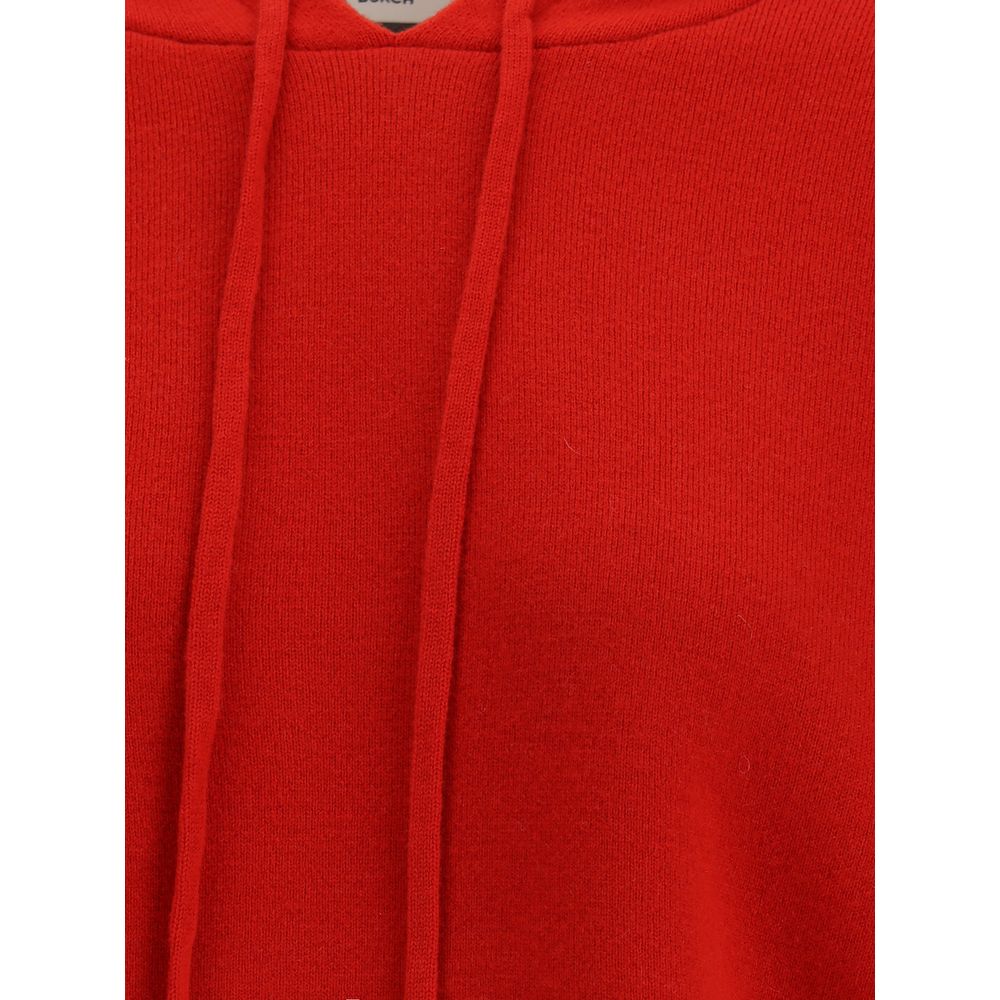Tory Burch Cropped Wool Hoodie