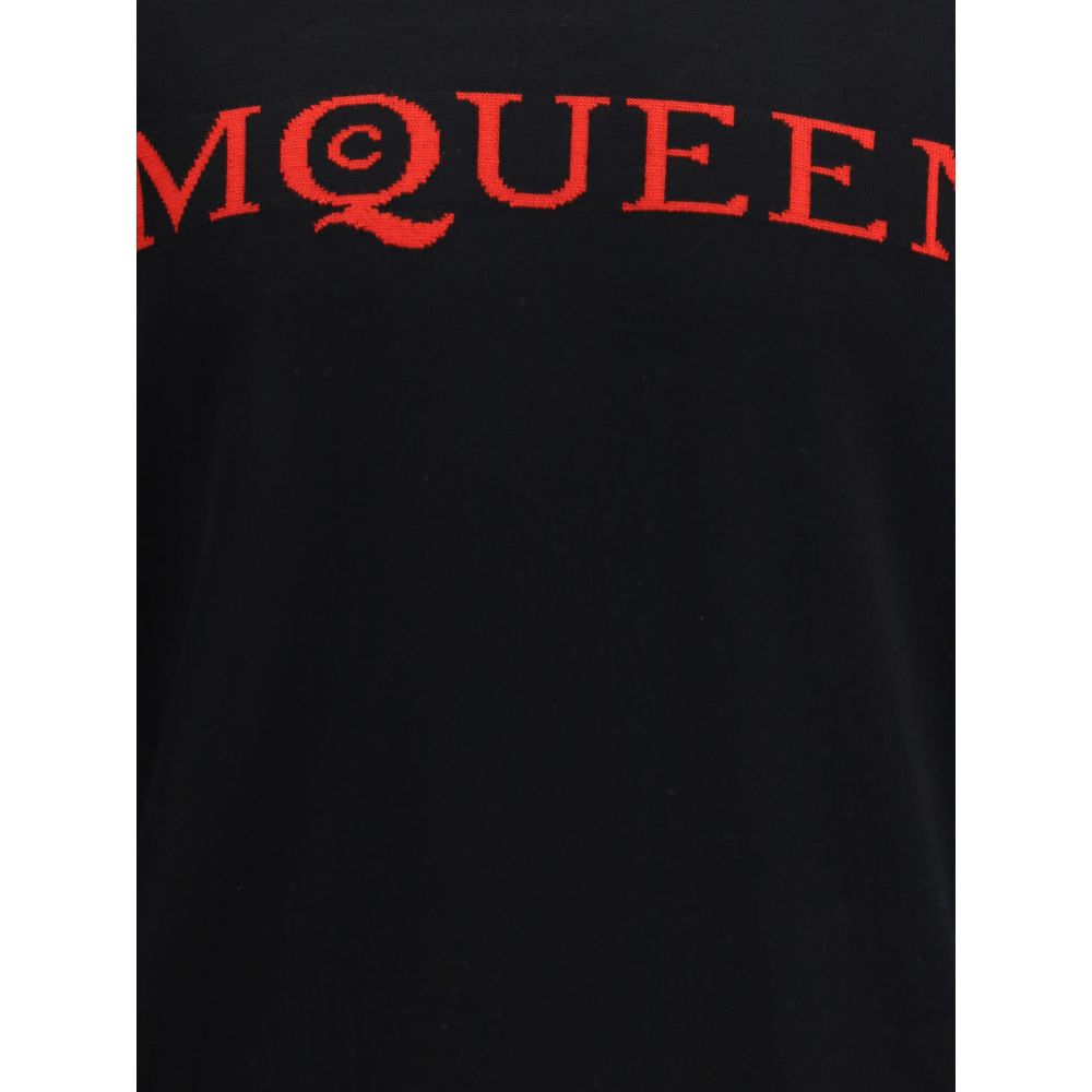 Alexander McQueen Logoed Wool Sweater