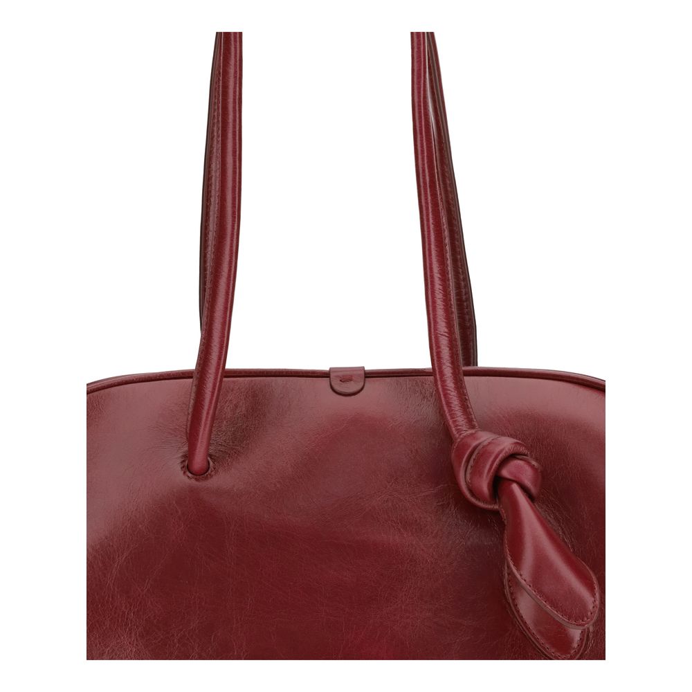 Jacquemus Bowling Bag - Glossy Leather with Vintage Finish