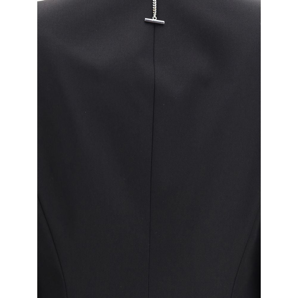 Alexander McQueen Black Wool Blazer Jacket for Women